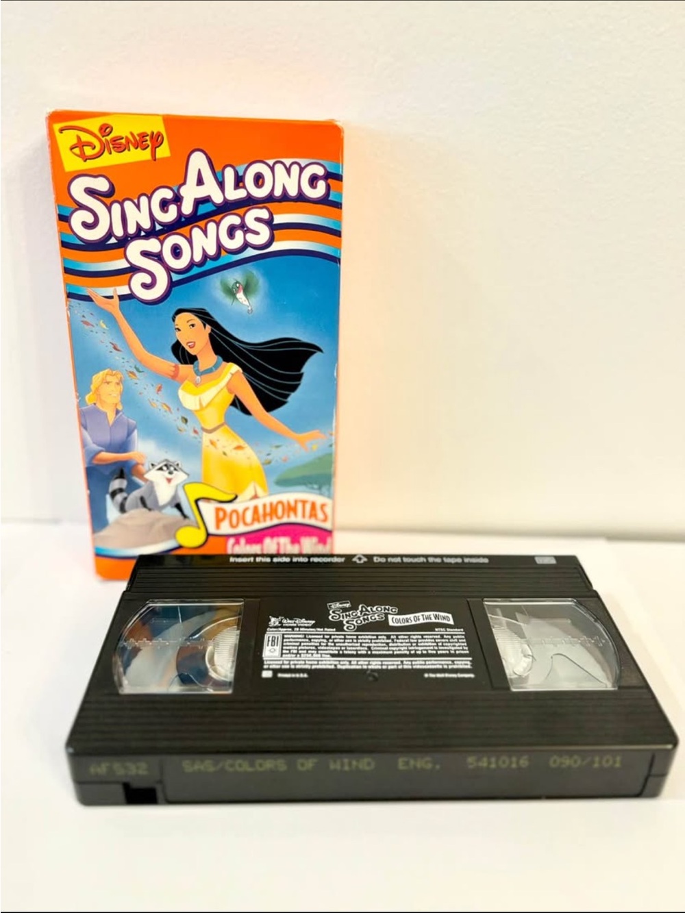 Disney SingAlong Songs Pocahontas VHS